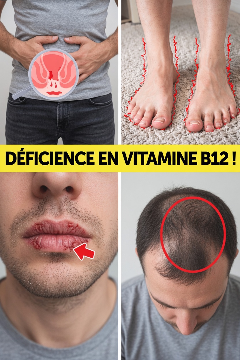 8 signes inhabituels indiquant que votre corps pourrait manquer de vitamine B12