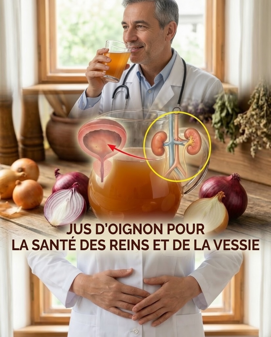Retrouvez confort et confiance : le remède simple à base d’oignon et de pelures pour soutenir la santé de la prostate et de la vessie