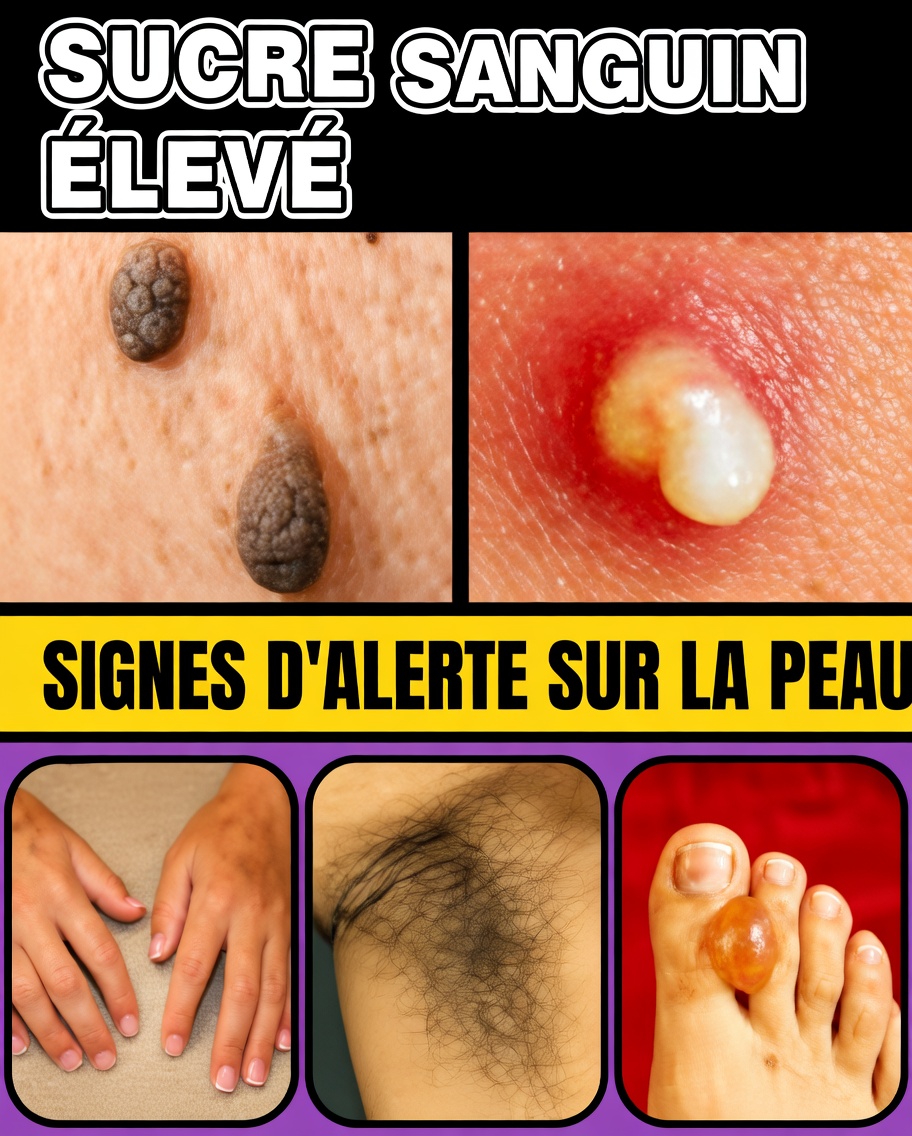 Reconnaissez-vous ces 15 signes précoces du diabète qui peuvent apparaître sur votre peau et votre corps ?