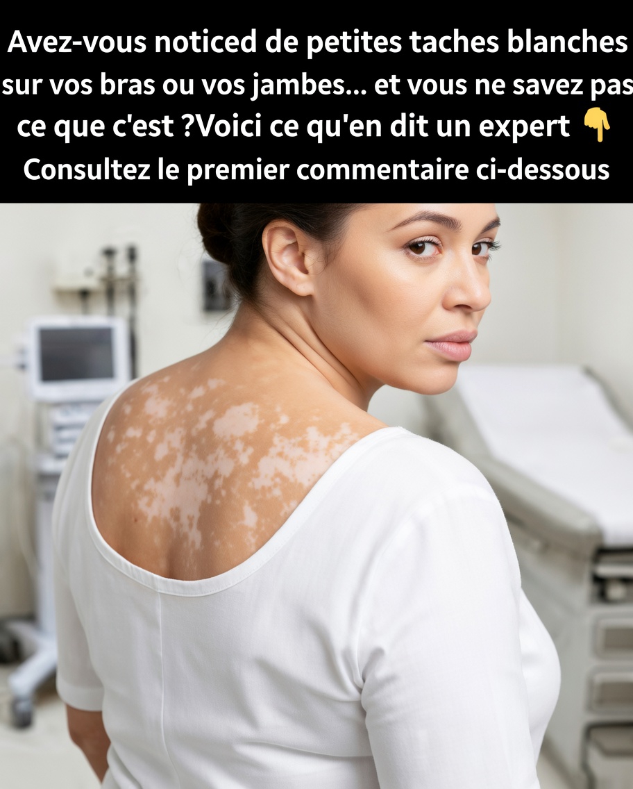 Ces petites taches blanches sur vos bras, vos jambes et votre dos : ce qu’il faut savoir sur cette modification cutanée courante