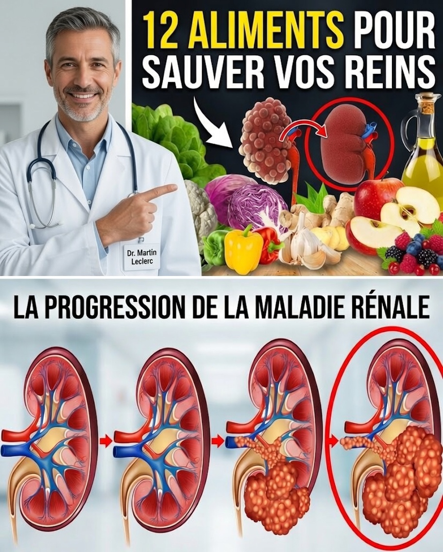 12 aliments qui peuvent soutenir la santé des reins et aider à prévenir les dommages