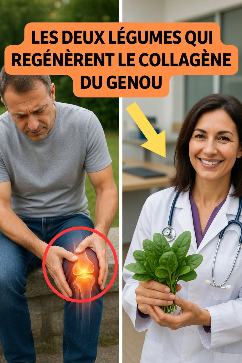 Deux légumes qui favorisent la production naturelle de collagène pour des genoux en meilleure santé