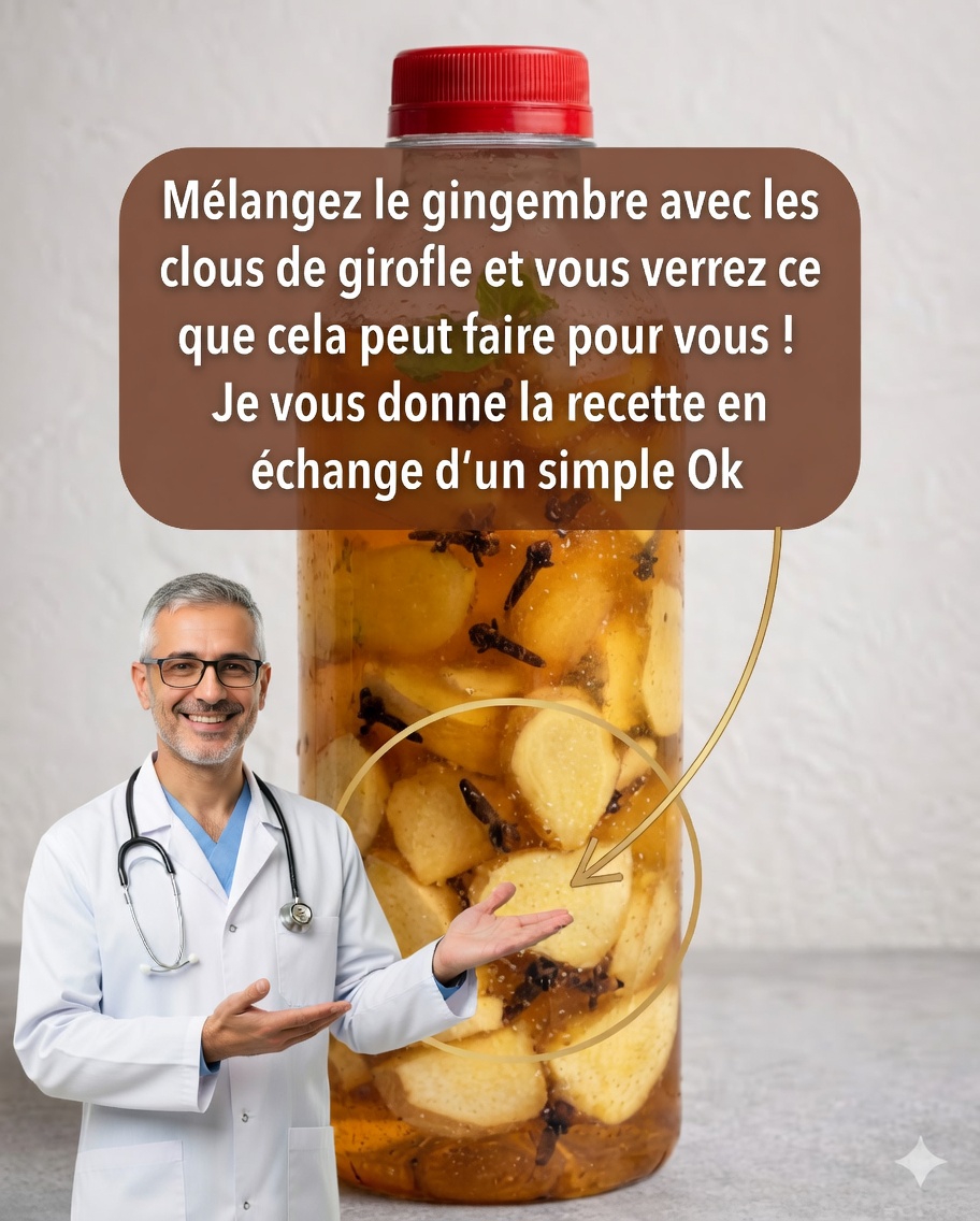 🌿 Le Gingembre et les Clous de Girofle : Le Remède Naturel qui Peut Transformer Votre Santé