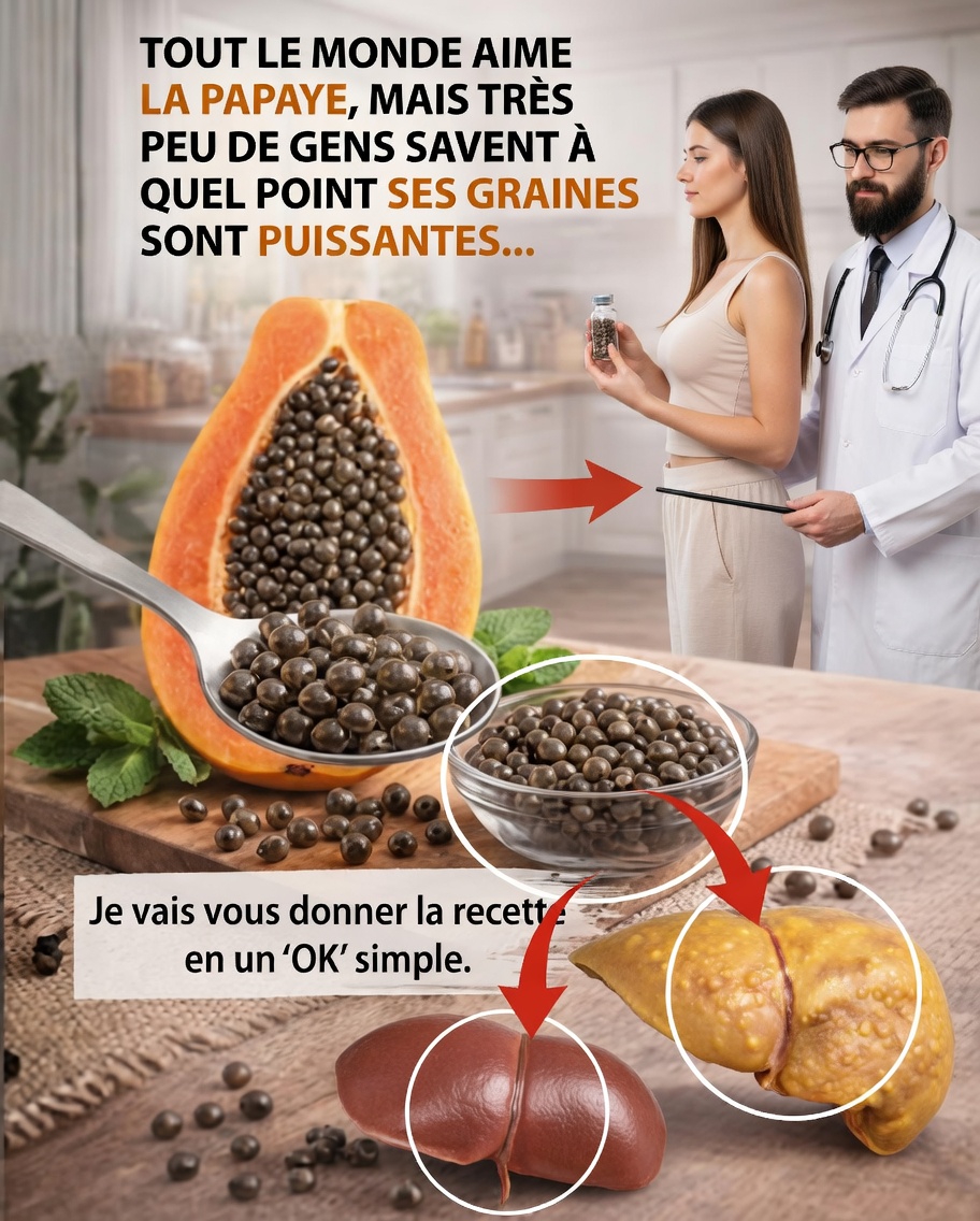 🌿 Graines de papaye : le puissant remède naturel que de plus en plus de personnes découvrent