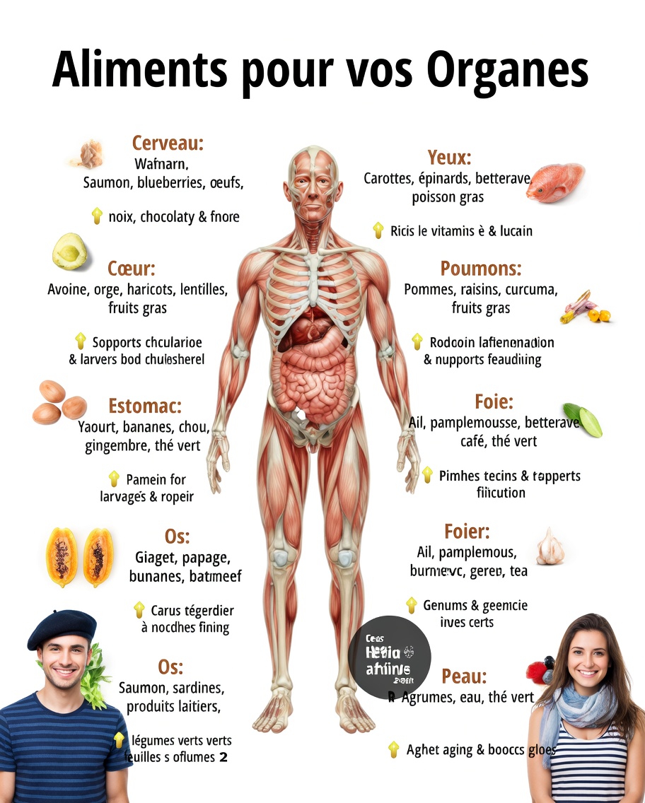 Quels aliments peuvent nuire à certains organes ? Des moyens simples de soutenir la santé de votre corps