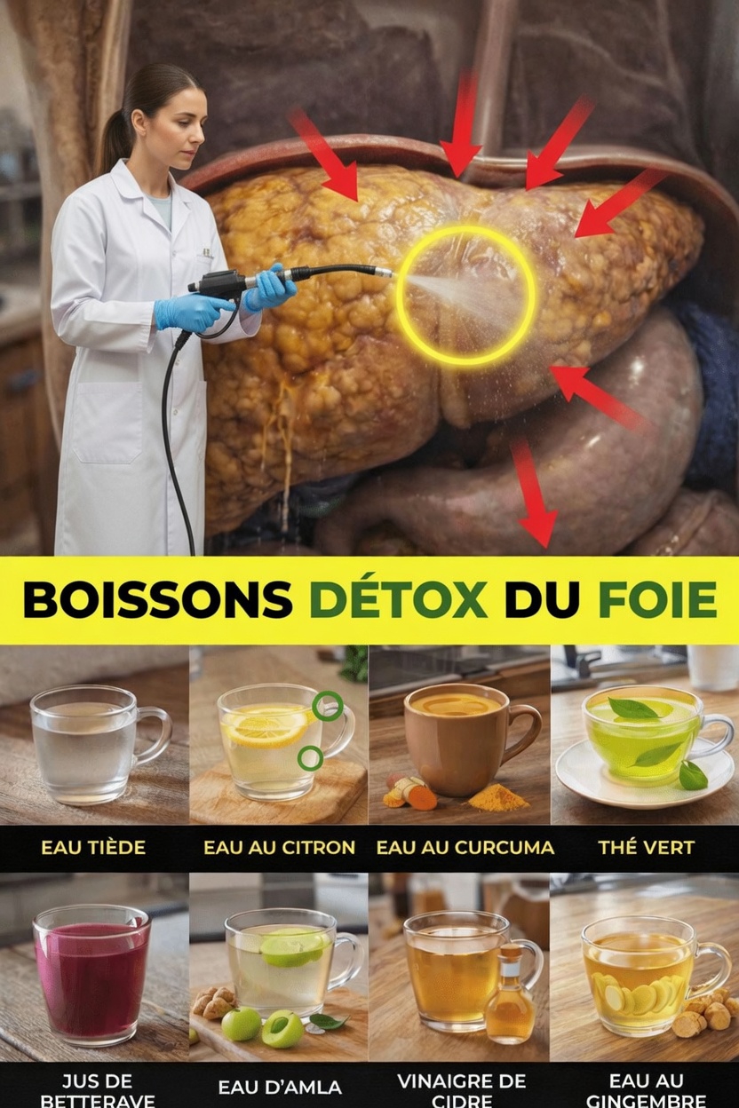 8 boissons quotidiennes simples qui soutiennent naturellement une fonction hépatique saine