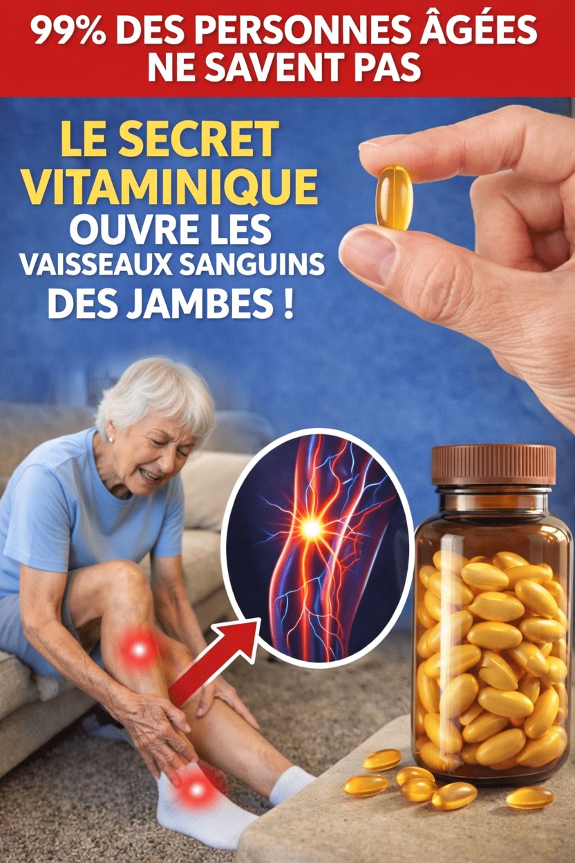 Vitamines pour des jambes plus fortes rapidement (seniors de plus de 60 ans)