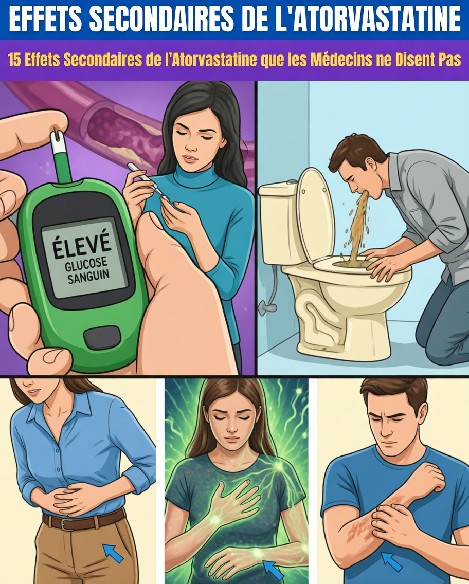 Comprendre l’atorvastatine : 15 effets secondaires potentiels que vous pourriez ressentir et des conseils pour y faire face