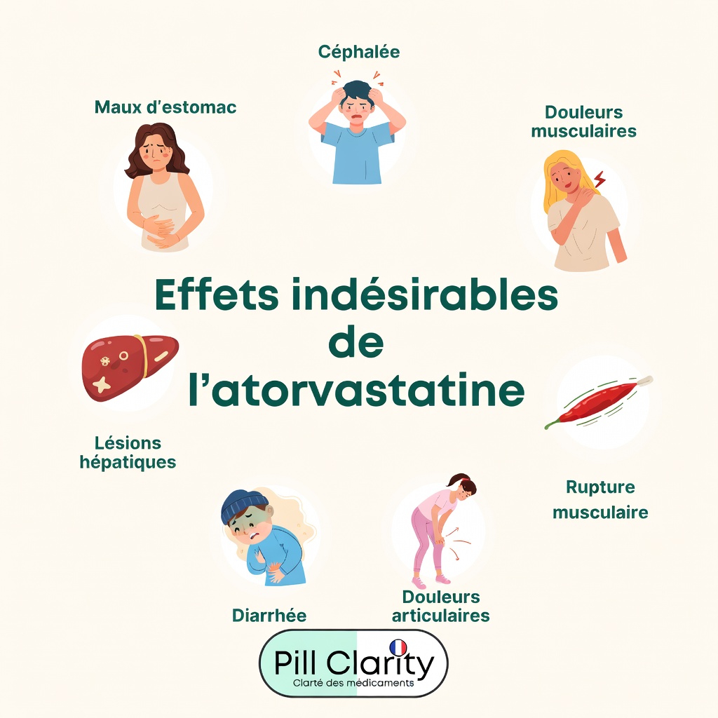 Comprendre l’atorvastatine : 15 effets secondaires potentiels que vous pourriez ressentir et des conseils pour y faire face