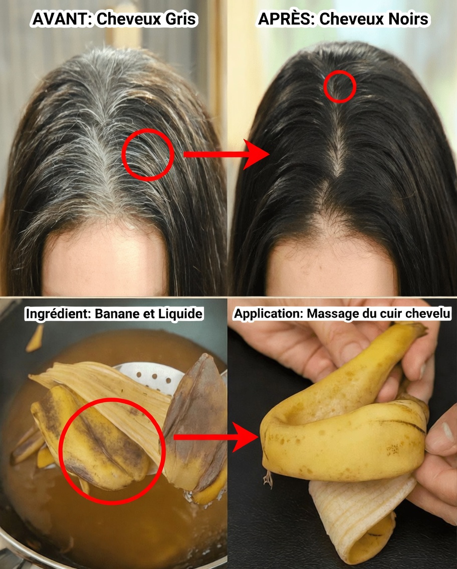 Libérez le pouvoir caché des peaux de banane pour des cheveux plus sains et plus forts