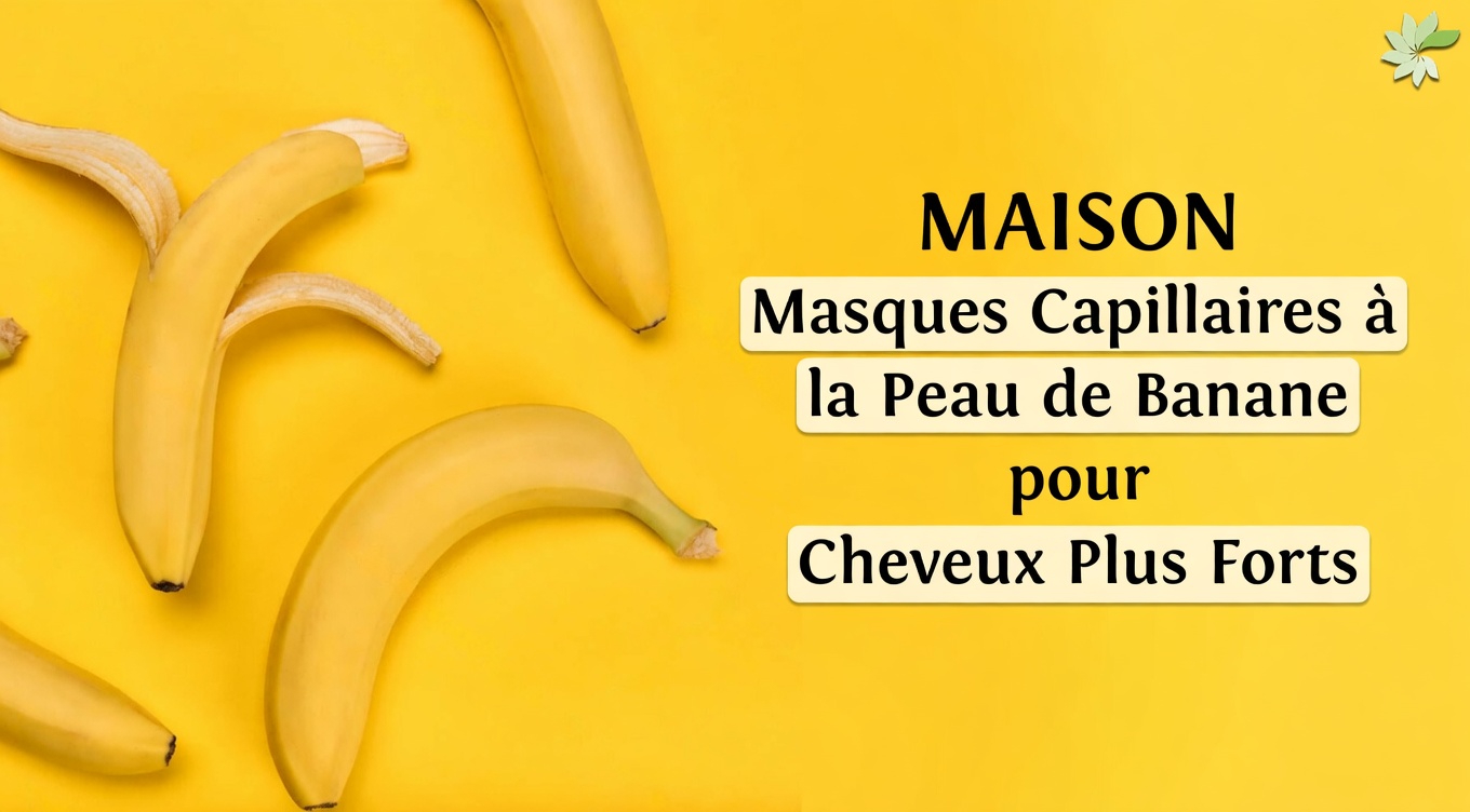 Libérez le pouvoir caché des peaux de banane pour des cheveux plus sains et plus forts