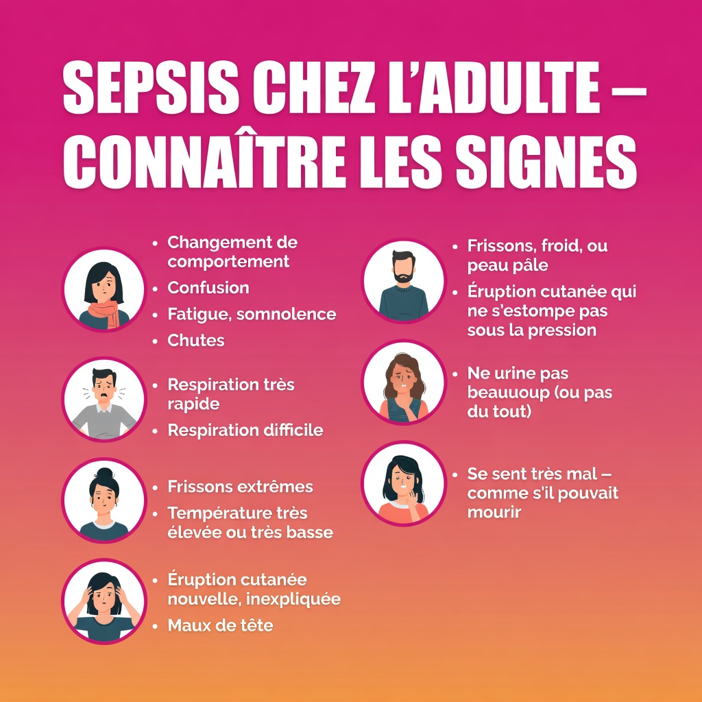 Comment les seniors peuvent reconnaître les premiers signes de septicémie : 5 symptômes courants à surveiller au quotidien