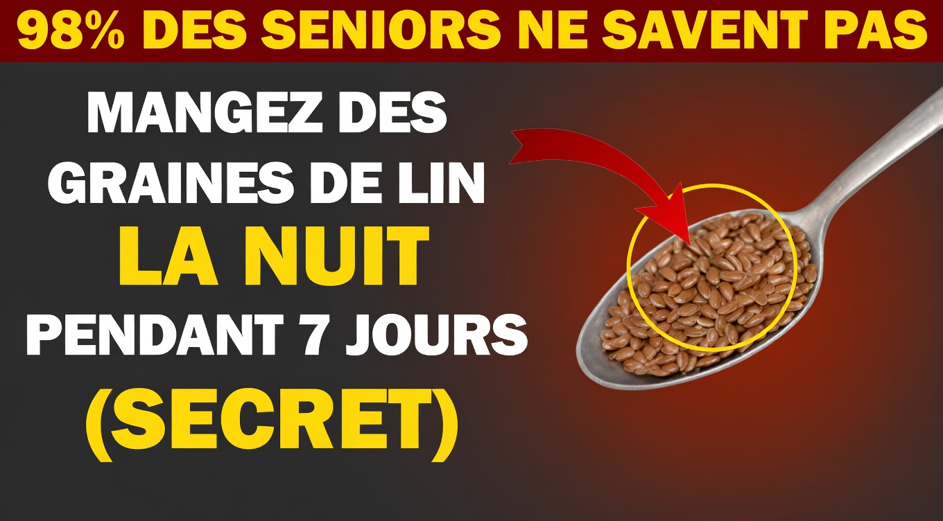 Découvrez comment ajouter une cuillère de graines de lin avant de dormir peut favoriser une circulation saine dans vos jambes et vos pieds