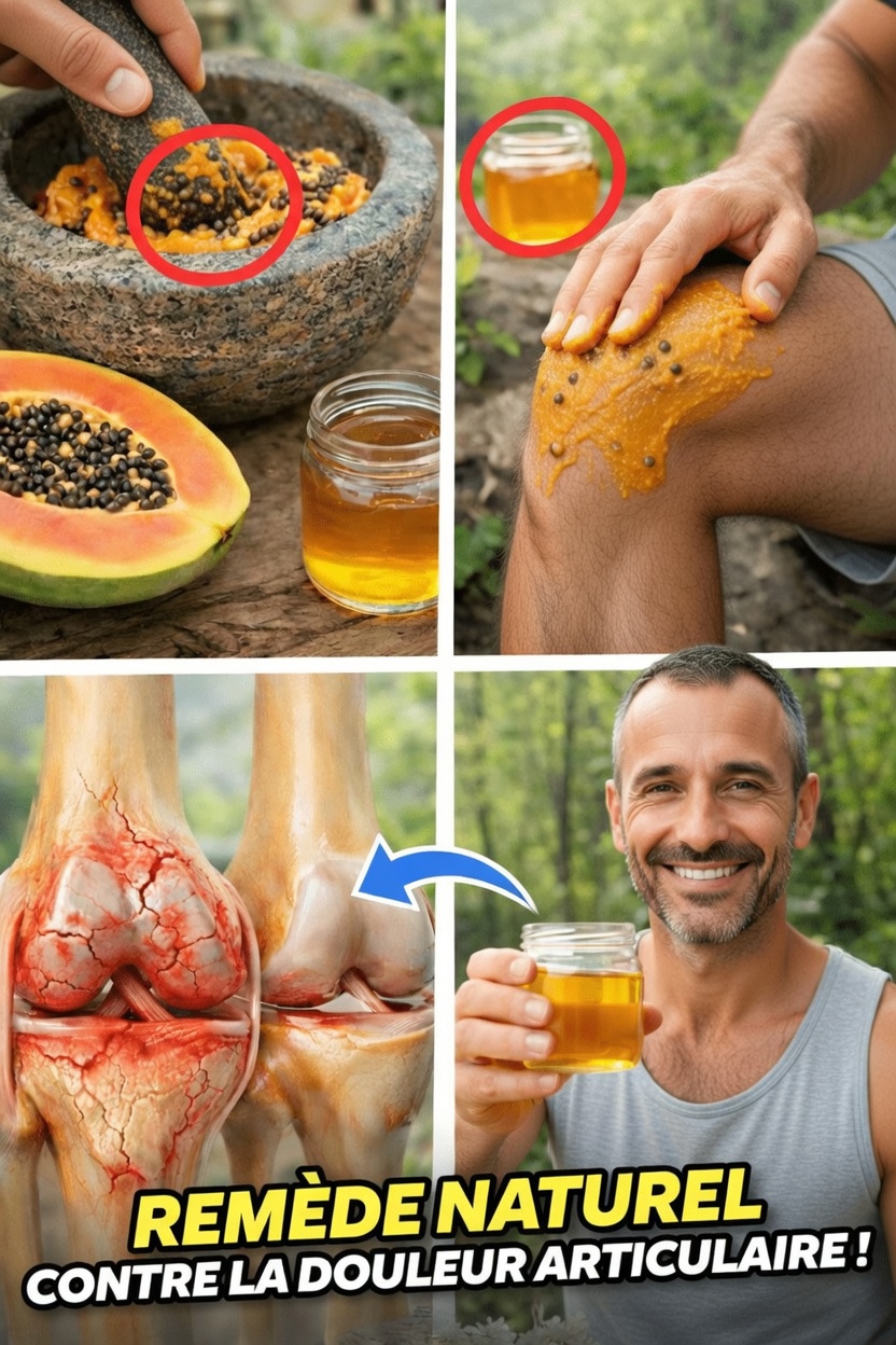Découverte des graines de papaye : une simple option de remède maison contre l’inconfort articulaire du genou, du dos et de la colonne vertébrale