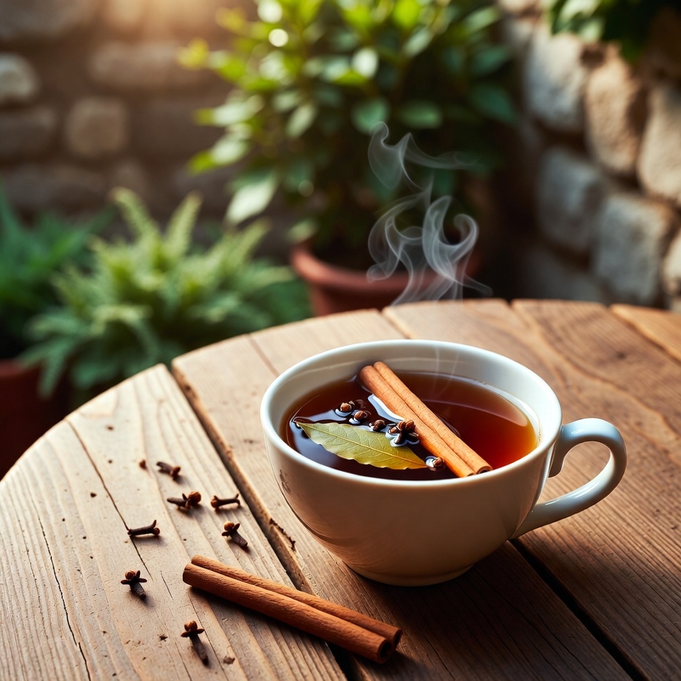 Comment une simple tasse quotidienne de thé à la cannelle, aux clous de girofle et aux feuilles de laurier peut soutenir votre parcours naturel de bien-être
