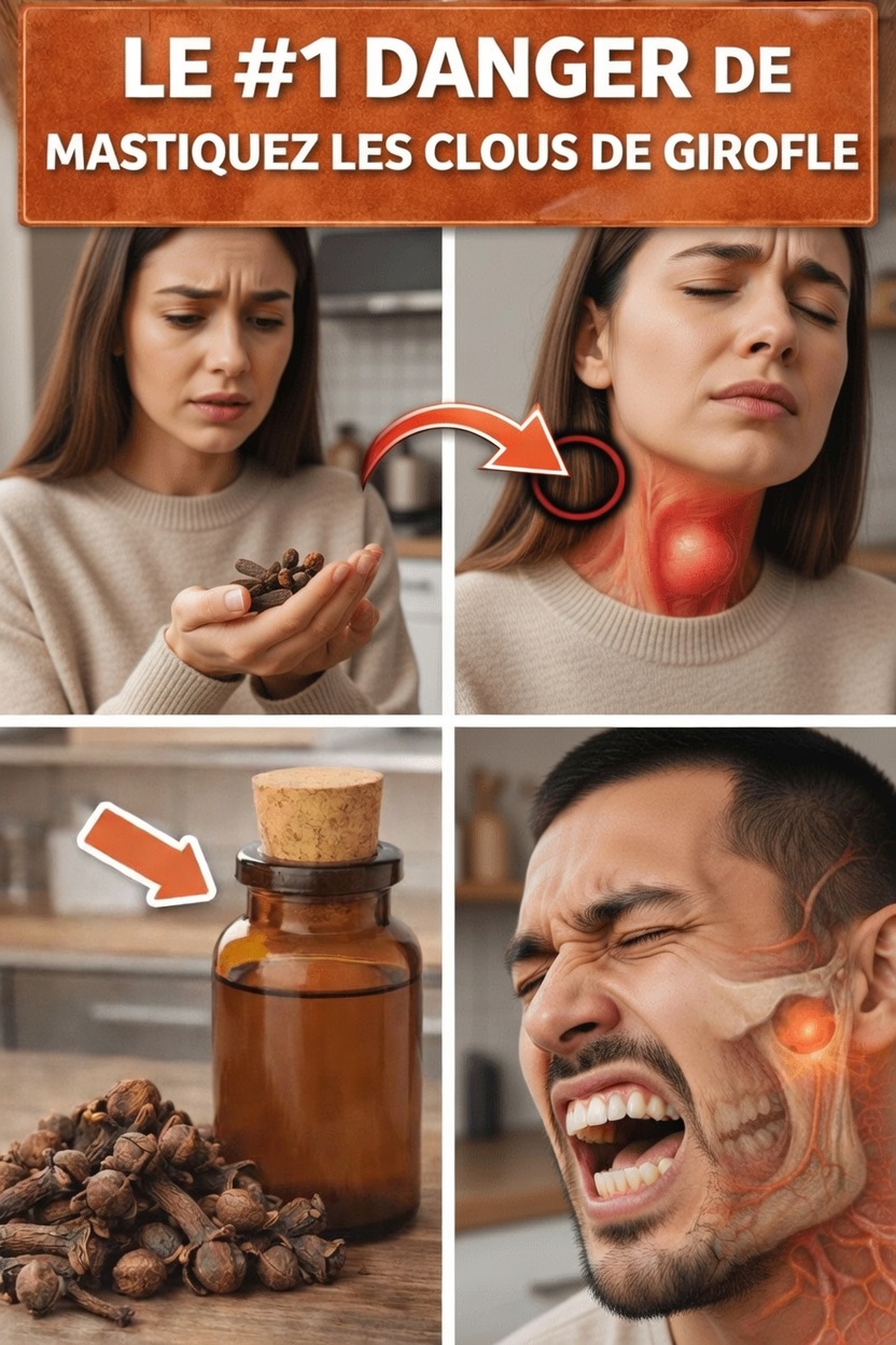 Quelle est l’erreur la plus courante lorsqu’on mâche des clous de girofle et comment l’éviter en toute sécurité ?