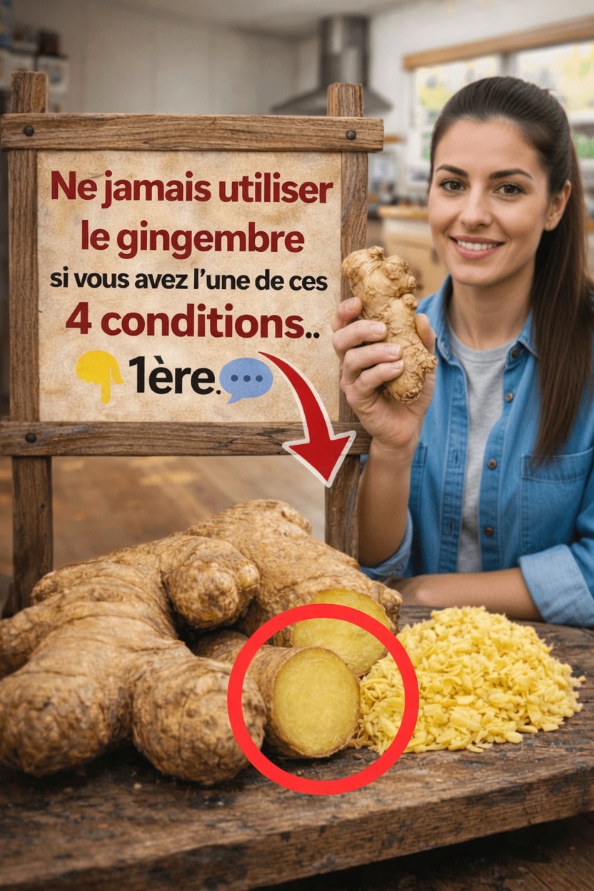 Découvrez quand le gingembre pourrait ne pas vous convenir : 4 problèmes de santé à garder à l’esprit