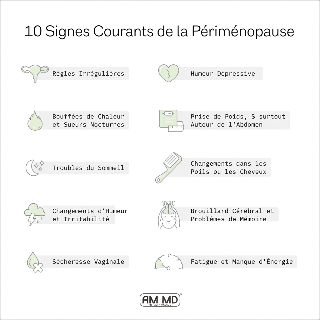 10 signes précoces de la périménopause et de la ménopause que vous devriez connaître
