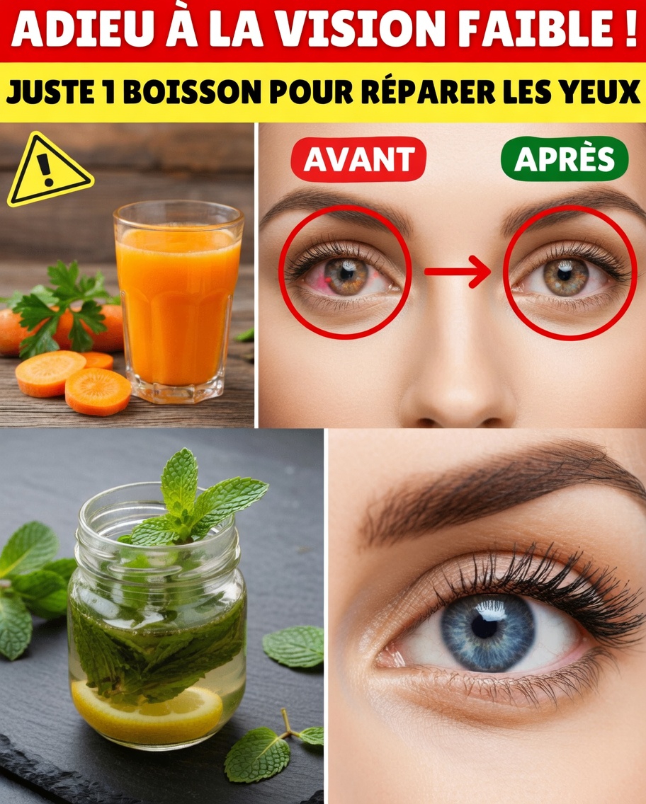 Découvrez la simple habitude quotidienne de boire qui pourrait aider à préserver une vision plus nette avec l’âge, même après 90 ans