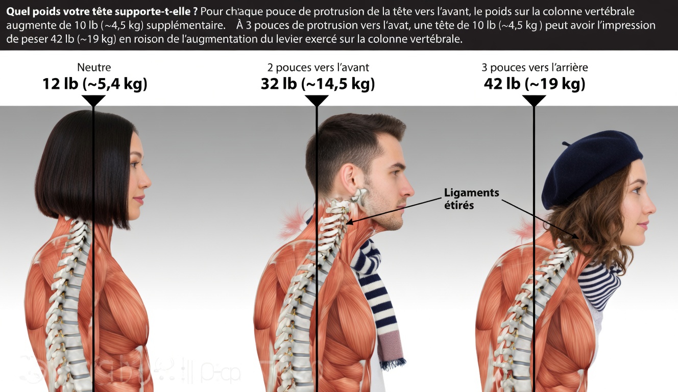 Comprendre la posture de la tête en avant et pourquoi elle est importante après 60 ans