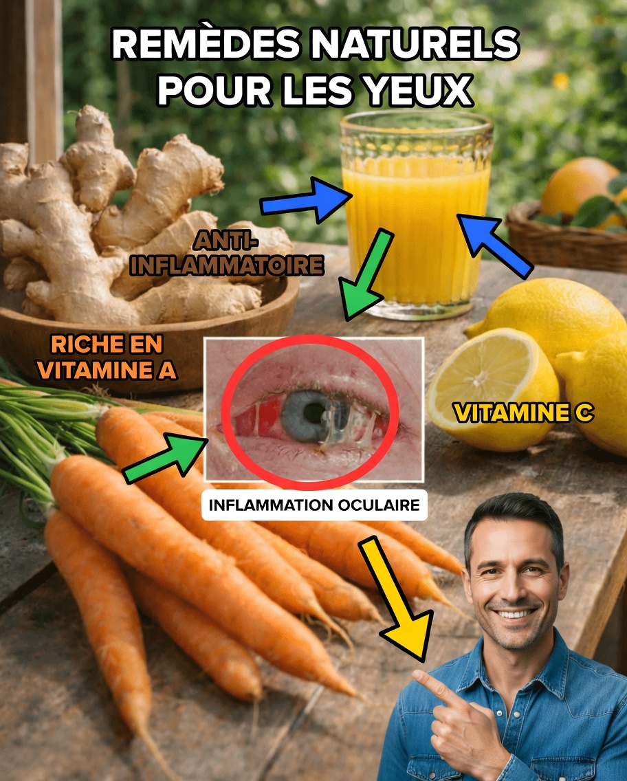 Je perdais la vue et me sentais impuissant… jusqu’à ce qu’un ophtalmologue partage cette simple idée de jus naturel