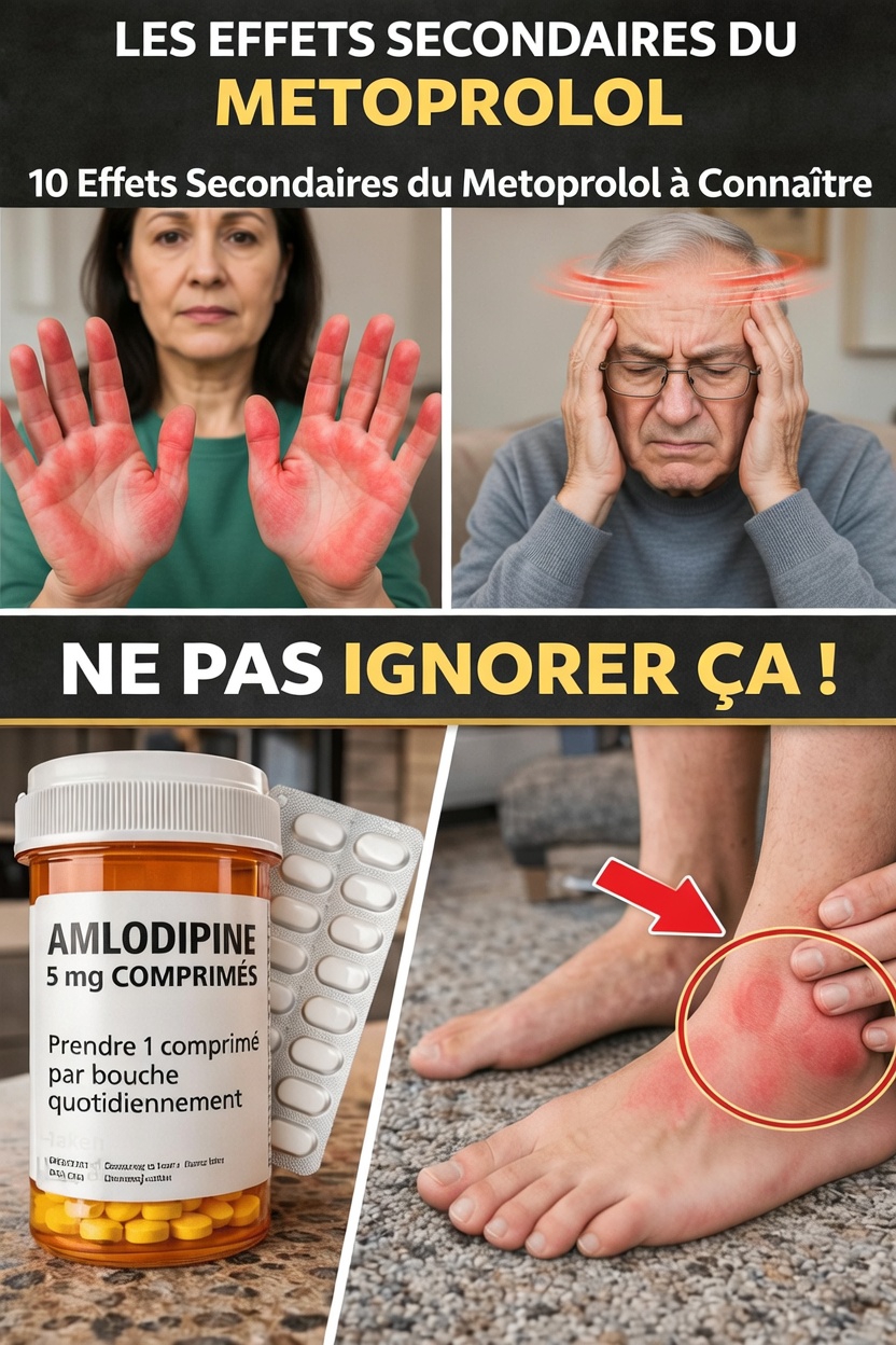 10 effets secondaires courants du métoprolol dont vous devriez être conscient