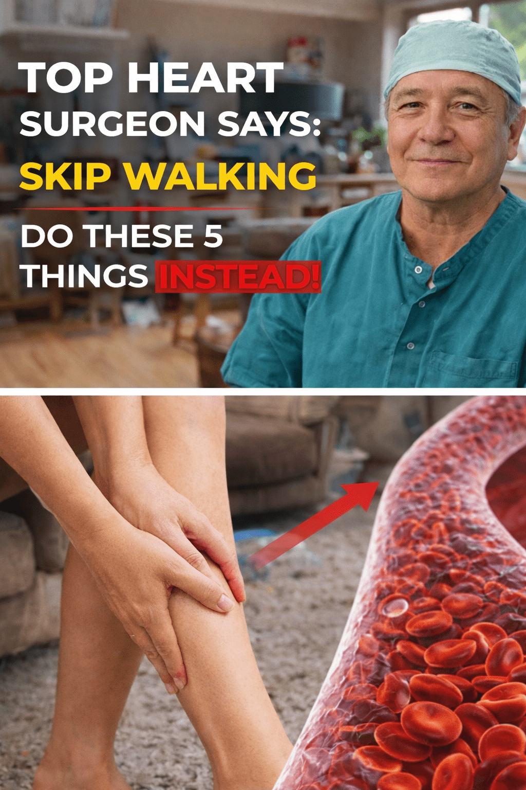 Oubliez la marche ! Faites plutôt ces 5 exercices après 60 ans — approuvés par un chirurgien