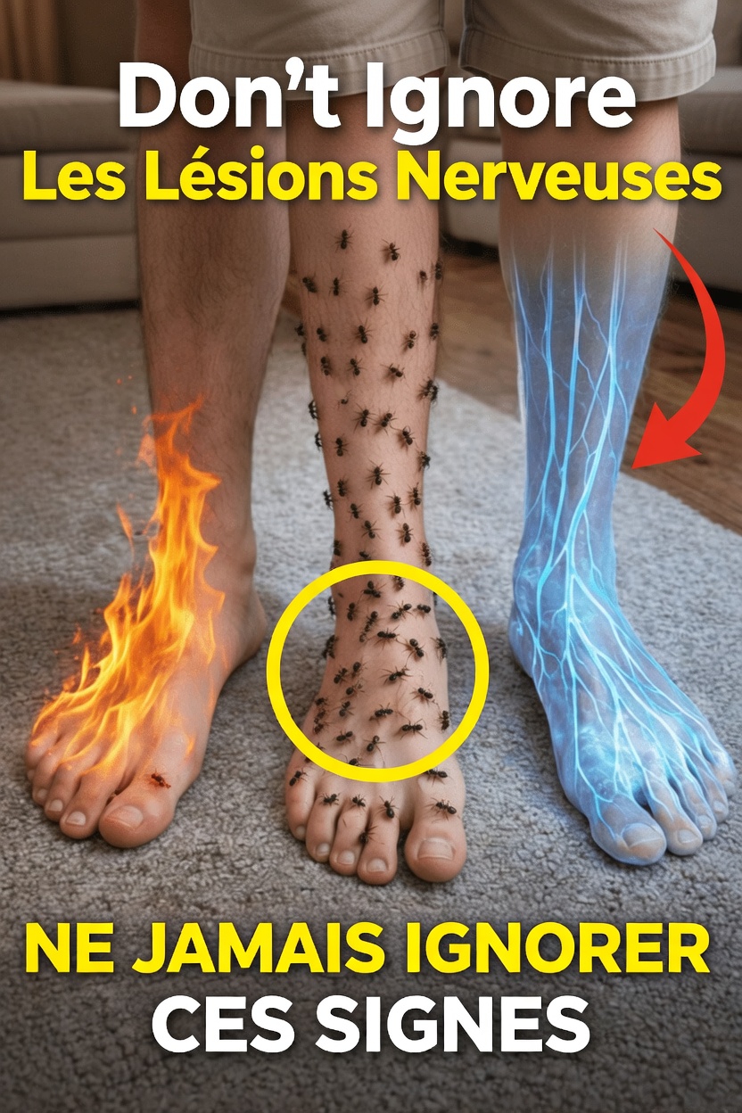 15 signes précoces de lésions nerveuses dans vos pieds et vos mains auxquels vous devriez prêter attention