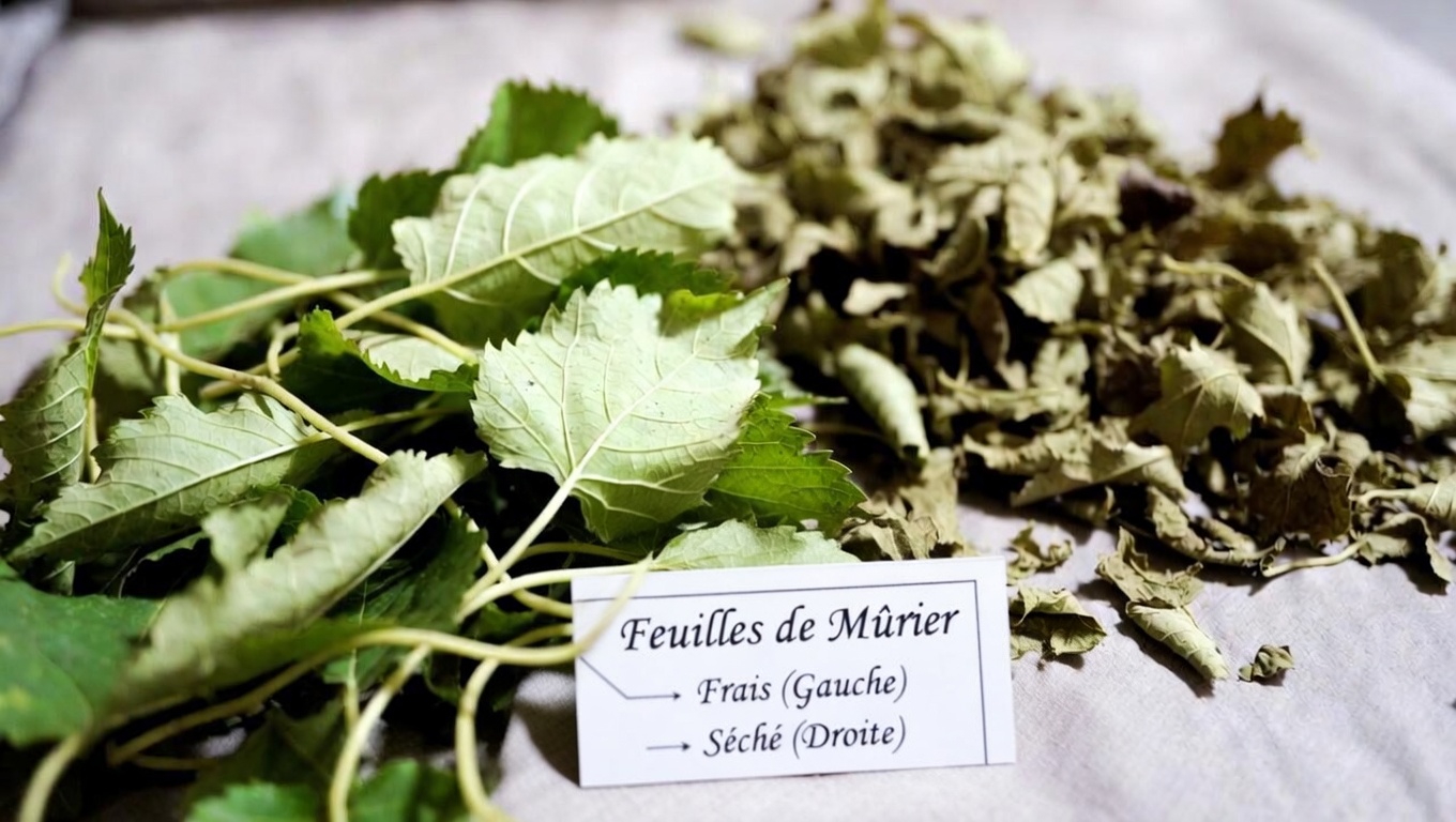 Qu’est-ce qui distingue les feuilles de mûrier ?