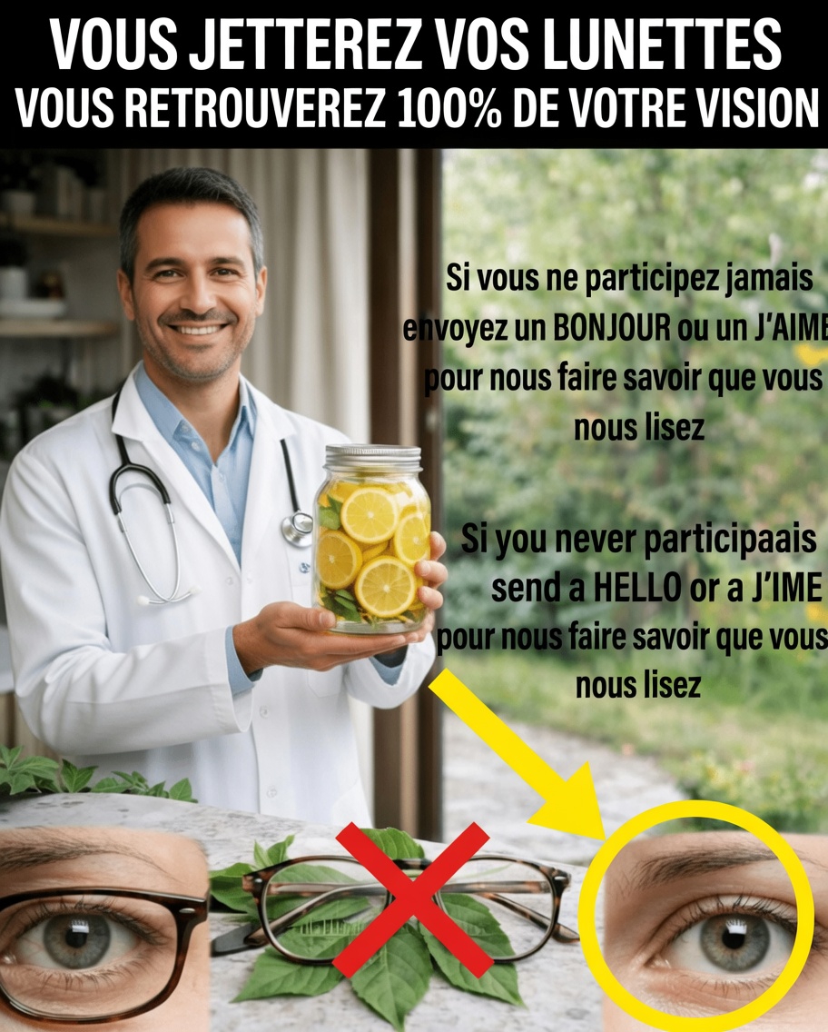 Un secret maison peu connu que beaucoup de gens utilisent pour nourrir leurs yeux de l’intérieur est une simple préparation de citrons confits.