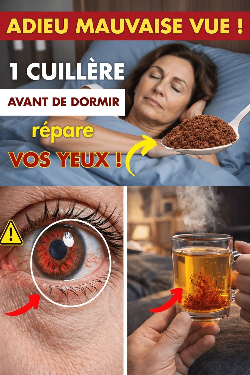 Ce que les personnes de plus de 60 ans devraient savoir sur l’utilisation du safran avant le coucher pour soutenir naturellement la santé de leurs yeux