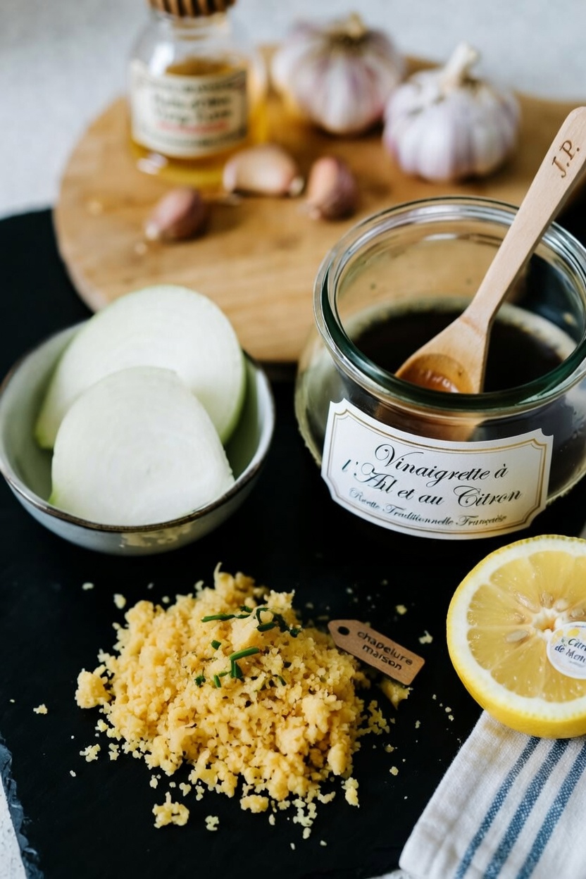 Guide simple pour préparer à la maison un mélange de gingembre râpé, d’oignon, d’ail, de jus de citron et de miel