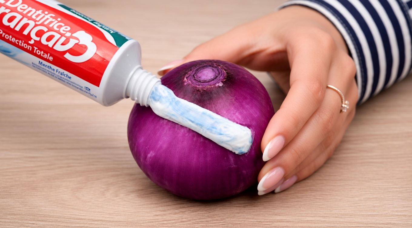 Laissez tomber le rasoir : à la découverte de l’astuce au dentifrice et à l’oignon pour une peau plus lisse