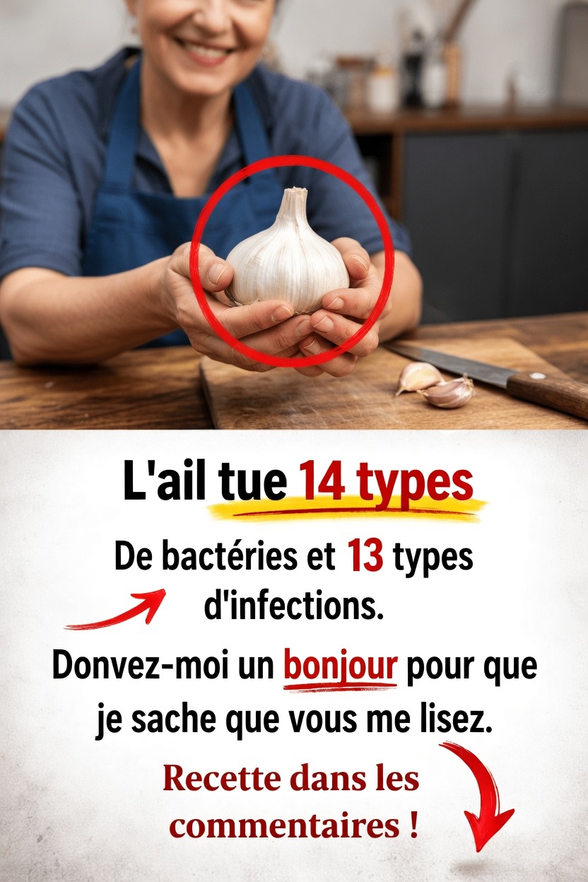 L’ail : l’antibiotique naturel qui élimine les infections