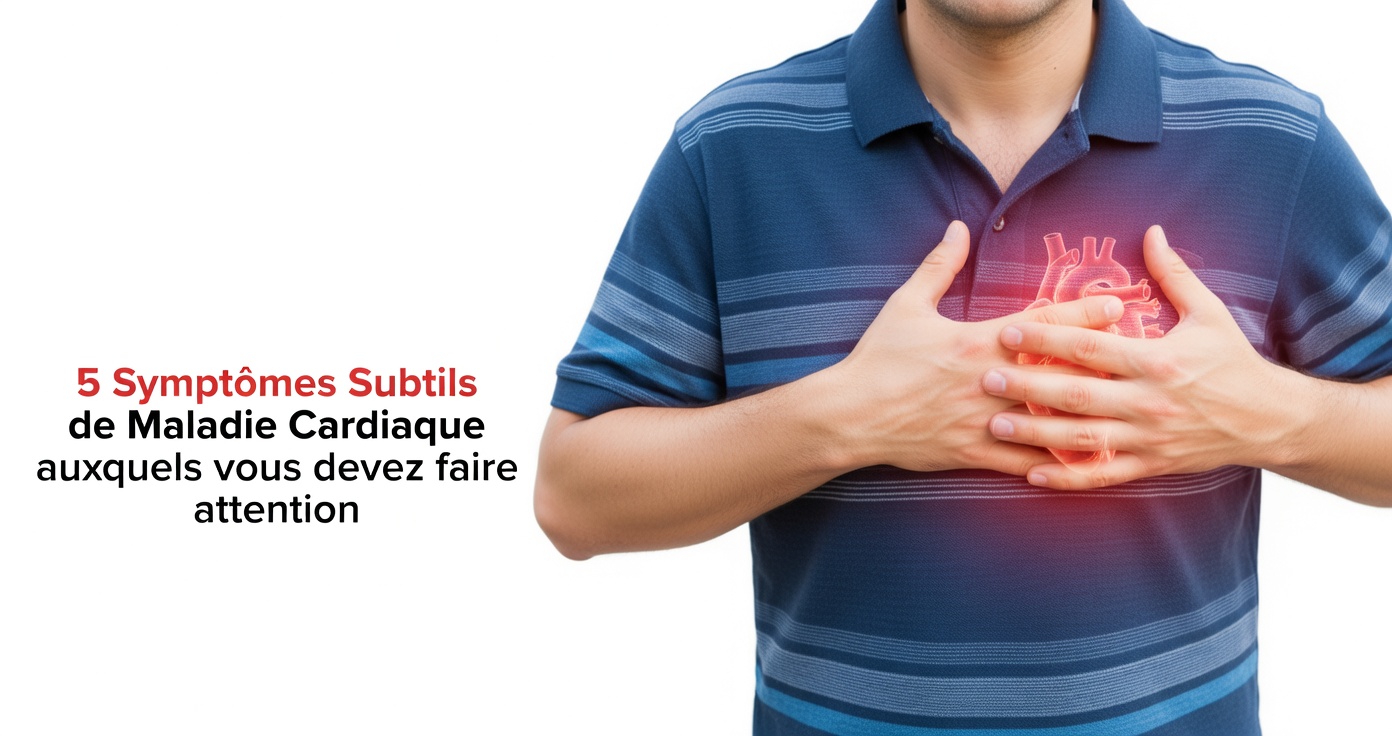 5 signes subtils d’alerte indiquant que la santé de votre cœur pourrait nécessiter une attention