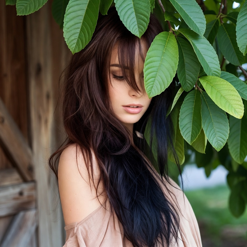 Des cheveux blancs aux cheveux noirs naturellement en seulement 3 minutes et faites pousser vos cheveux longs rapidement avec des feuilles de goyavier