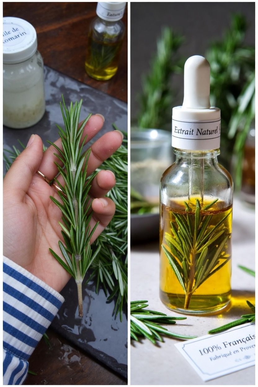 Découvrez comment préparer un mélange d’huile de ricin et de romarin pour votre routine bien-être hebdomadaire à la maison