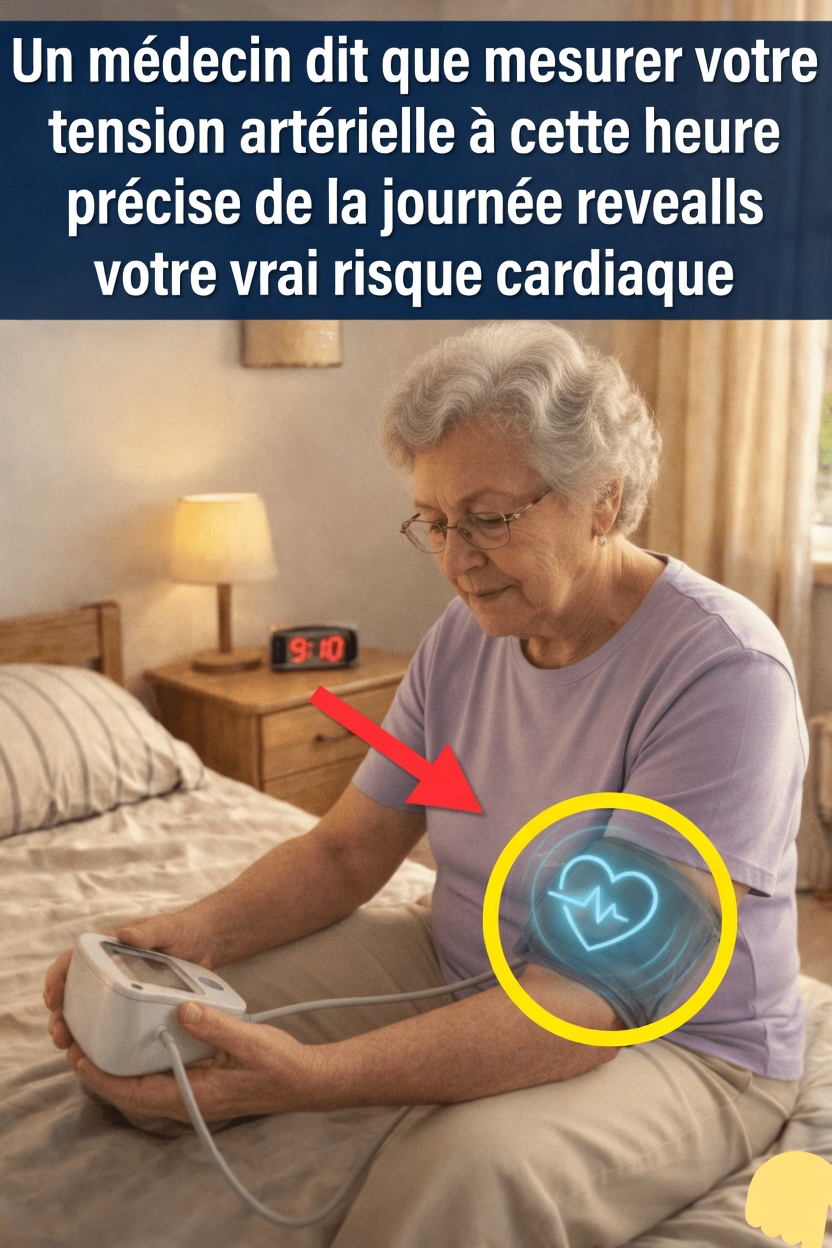 Le seul moment de la journée où votre mesure matinale de la pression artérielle révèle votre véritable risque pour la santé cardiaque