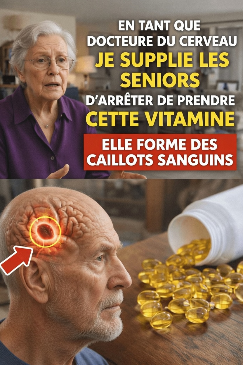Une habitude courante liée aux vitamines pourrait-elle influencer le risque d’AVC chez les personnes âgées ? Un guide sur la santé cérébrale pour les seniors