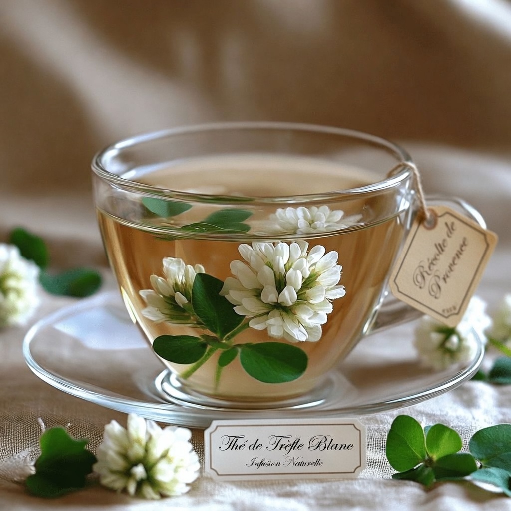 🌿 Trèfle blanc (Trifolium repens) : 15 bienfaits pour la santé et comment préparer une tisane simple