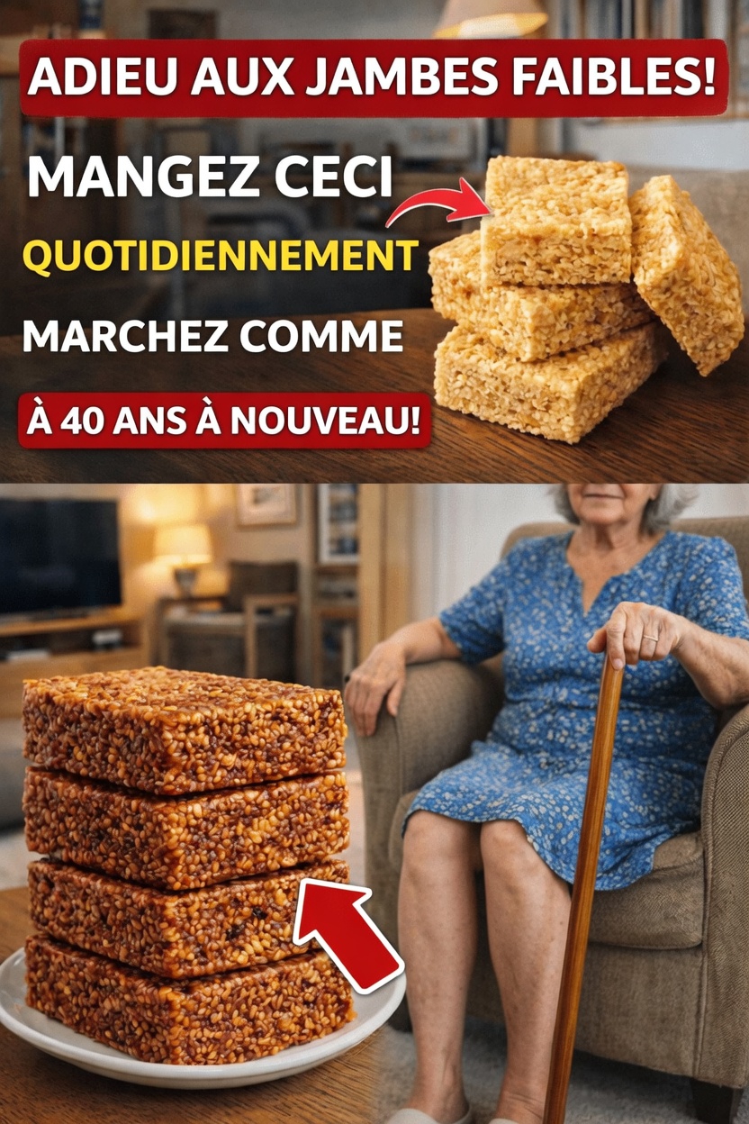 Vous voulez des jambes PLUS FORTES même après 80 ans ? Mangez CECI tous les jours