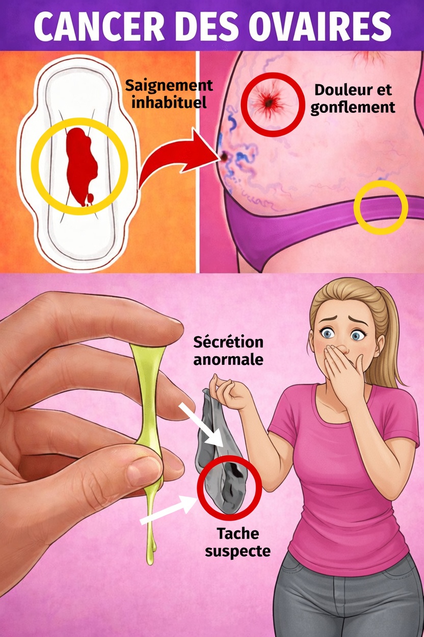 8 signes importants du cancer de l’ovaire que chaque femme devrait connaître