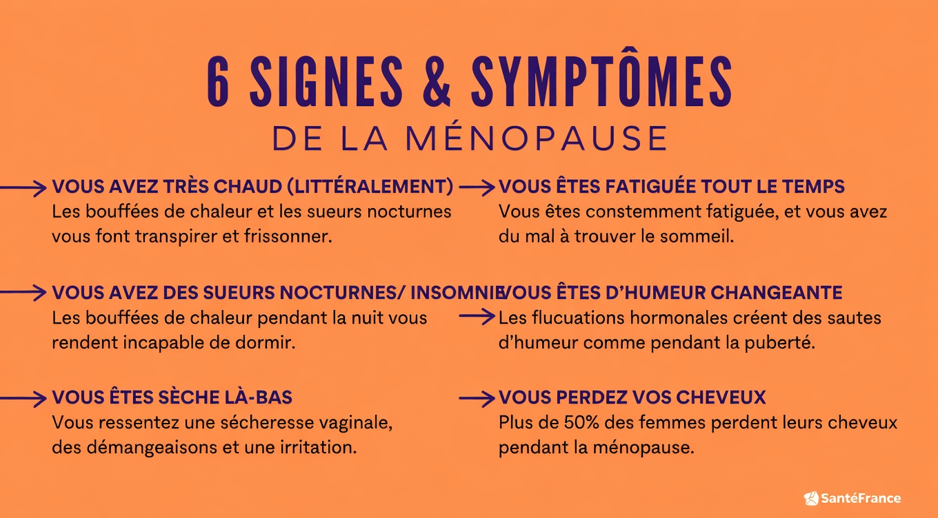 9 symptômes moins connus de la ménopause — et des moyens simples de les soulager