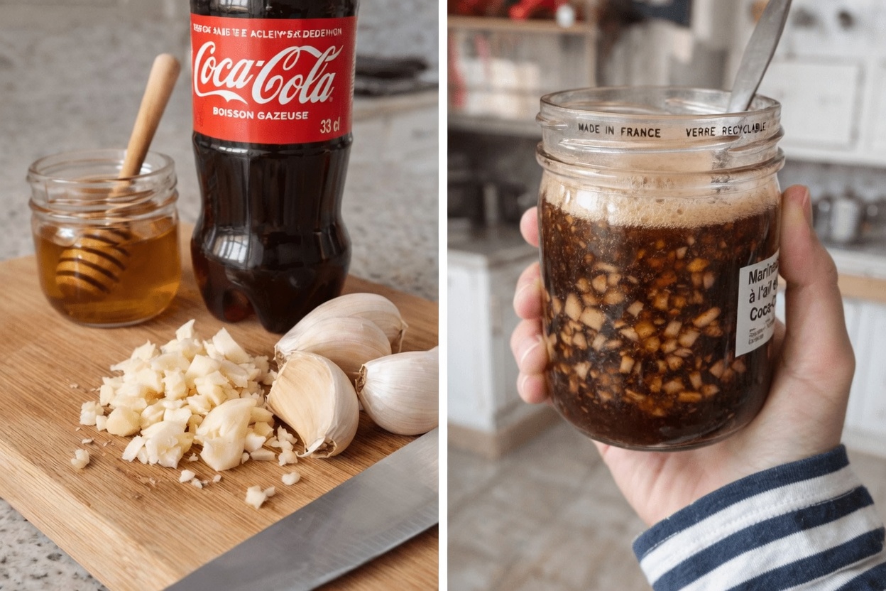 Ail mélangé avec du Coca-Cola et du miel : une simple habitude de cuisine qui suscite la curiosité des gens