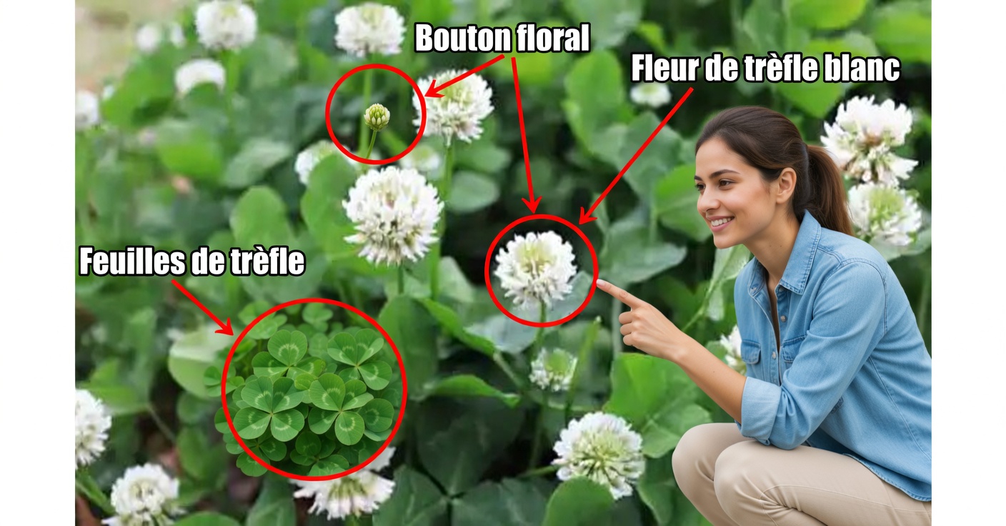 Trèfle blanc (Trifolium repens) : 15 bienfaits et usages maison