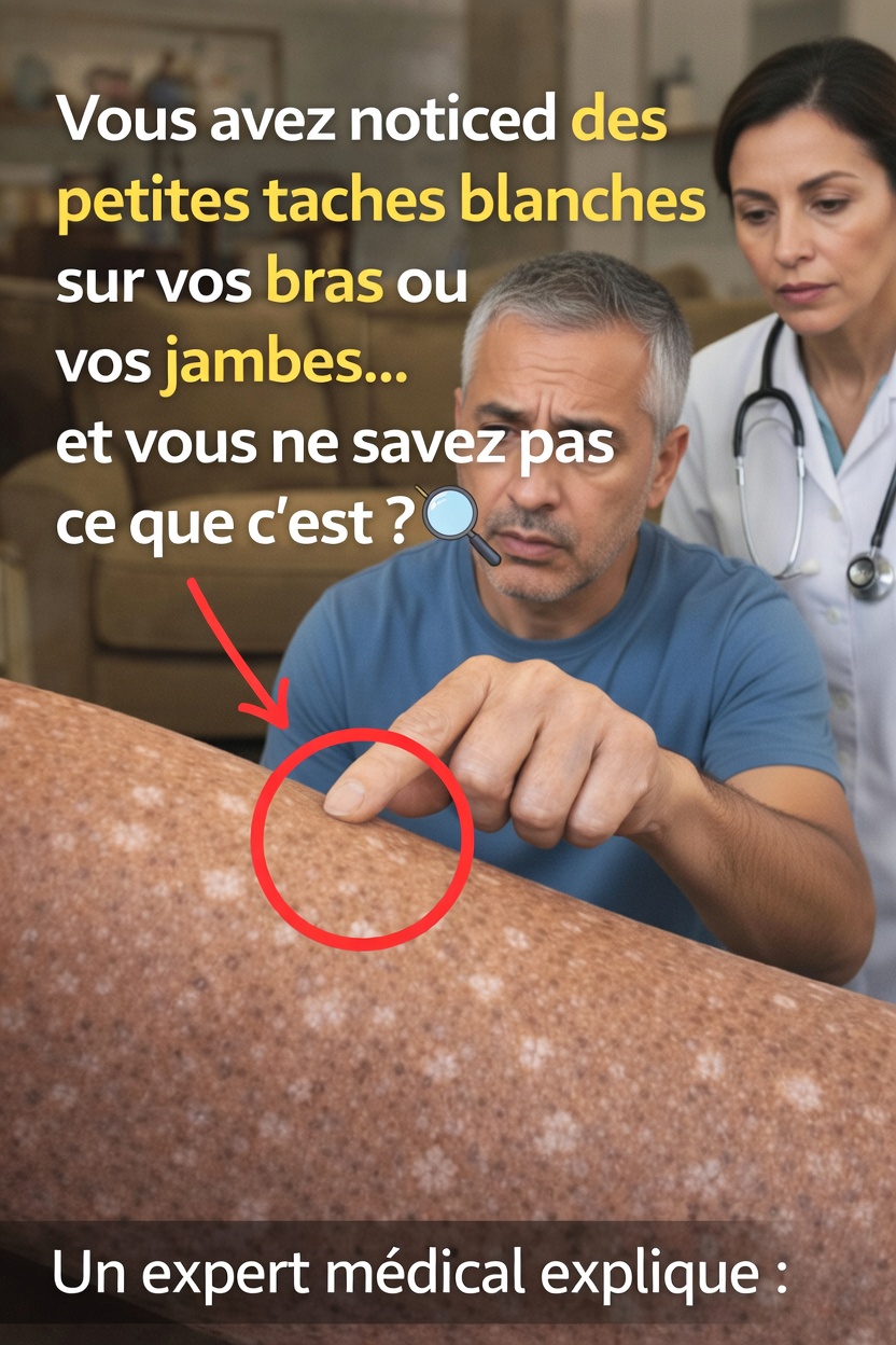 Pourquoi de petites taches blanches apparaissent-elles sur vos bras et vos jambes ? Comprendre ce changement cutané courant