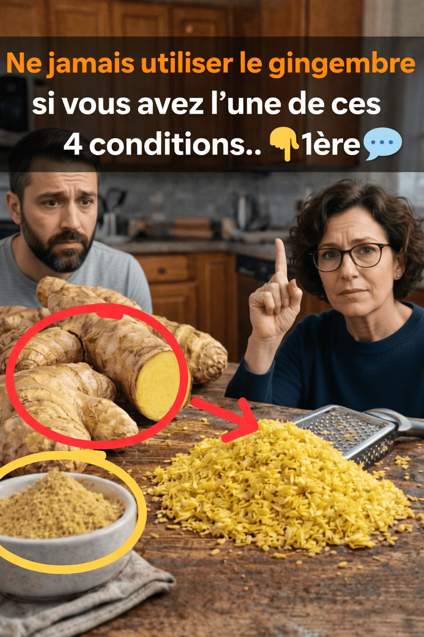 Le gingembre est bon pour la santé de la plupart des gens — mais pas pour tout le monde