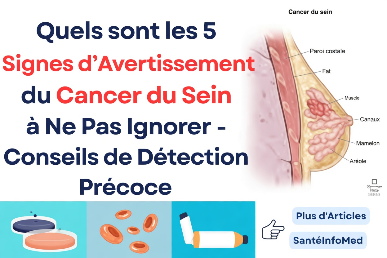 10 signes avant-coureurs du cancer du sein chez les femmes que vous ne devriez jamais ignorer et toujours faire vérifier par un médecin