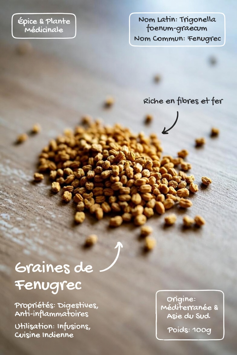 À la découverte des graines de fenugrec : ce que la science suggère sur cette épice ancienne
