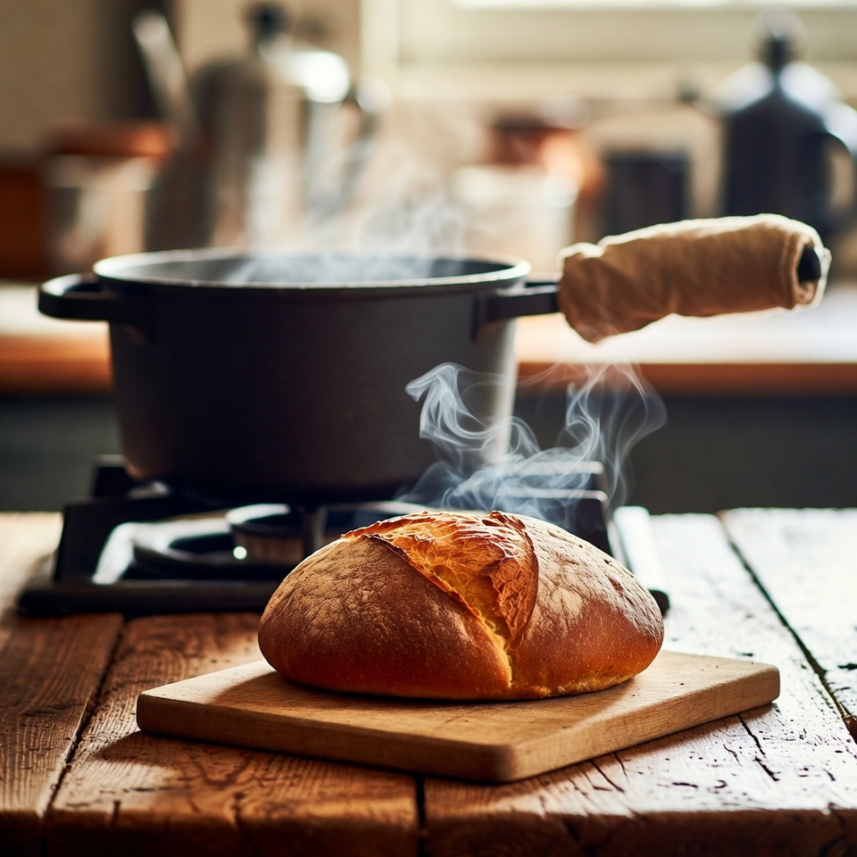 Pain rapide et facile à la poêle